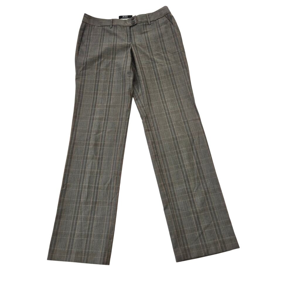 Y2K Victoria’s Secret “The Kate Fit” Grey Glen Check Tailored Trouser 6 Tall